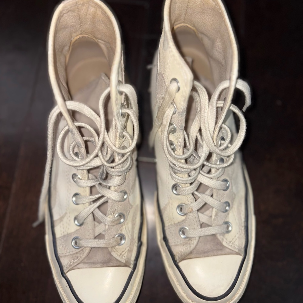 Converse High-Top - Cream camo - Picture 3 of 4